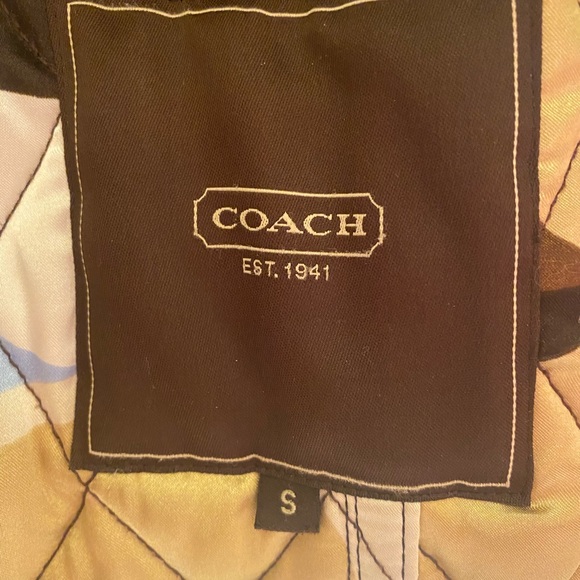 Coach Fur-Collar Quilted Short Jacket - Picture 2 of 11